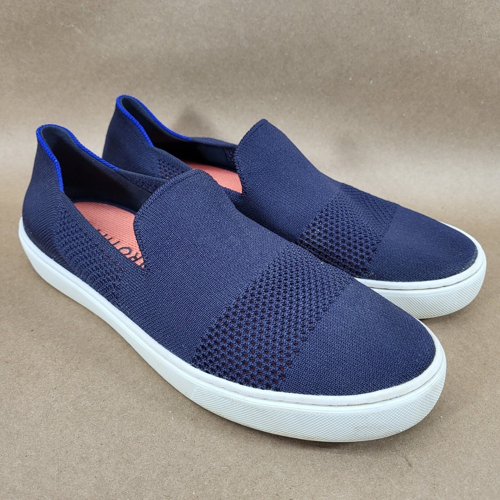 Rothy's The Sneaker Women's Size 9.5 Slip On Shoes Navy Blue